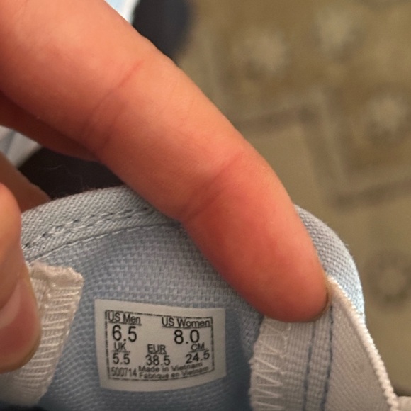 Vans Light Blue Slip-On Sneakers - Picture 3 of 10